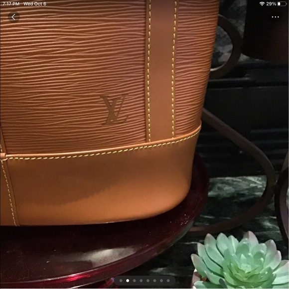 Louis Vuitton Tan Epi Randonnee PM Bag - Picture 2 of 8